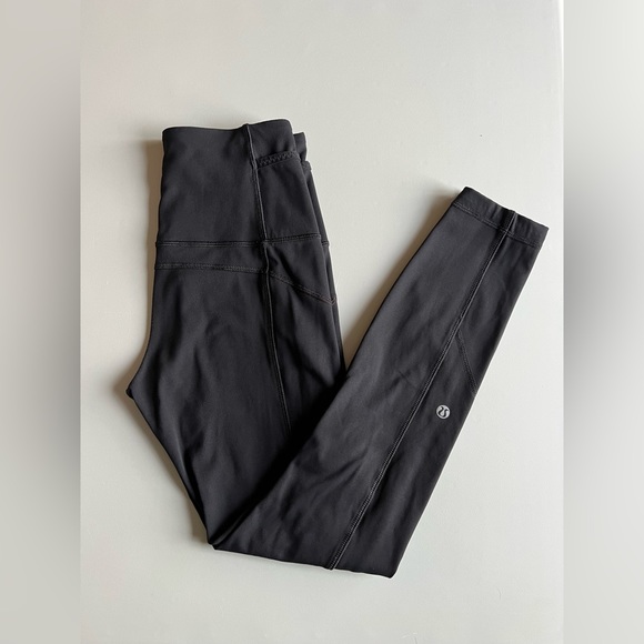 Lululemon Run: Ice Queen 7/8 Tight Black Size 4 - Picture 10 of 12